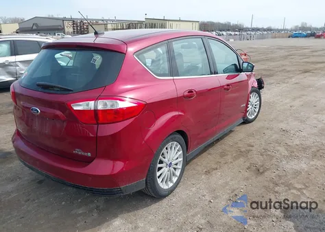 2013 Ford C-Max Hybrid Sel z USA, uszkodzony, nr VIN 1FADP5BU1DL552286